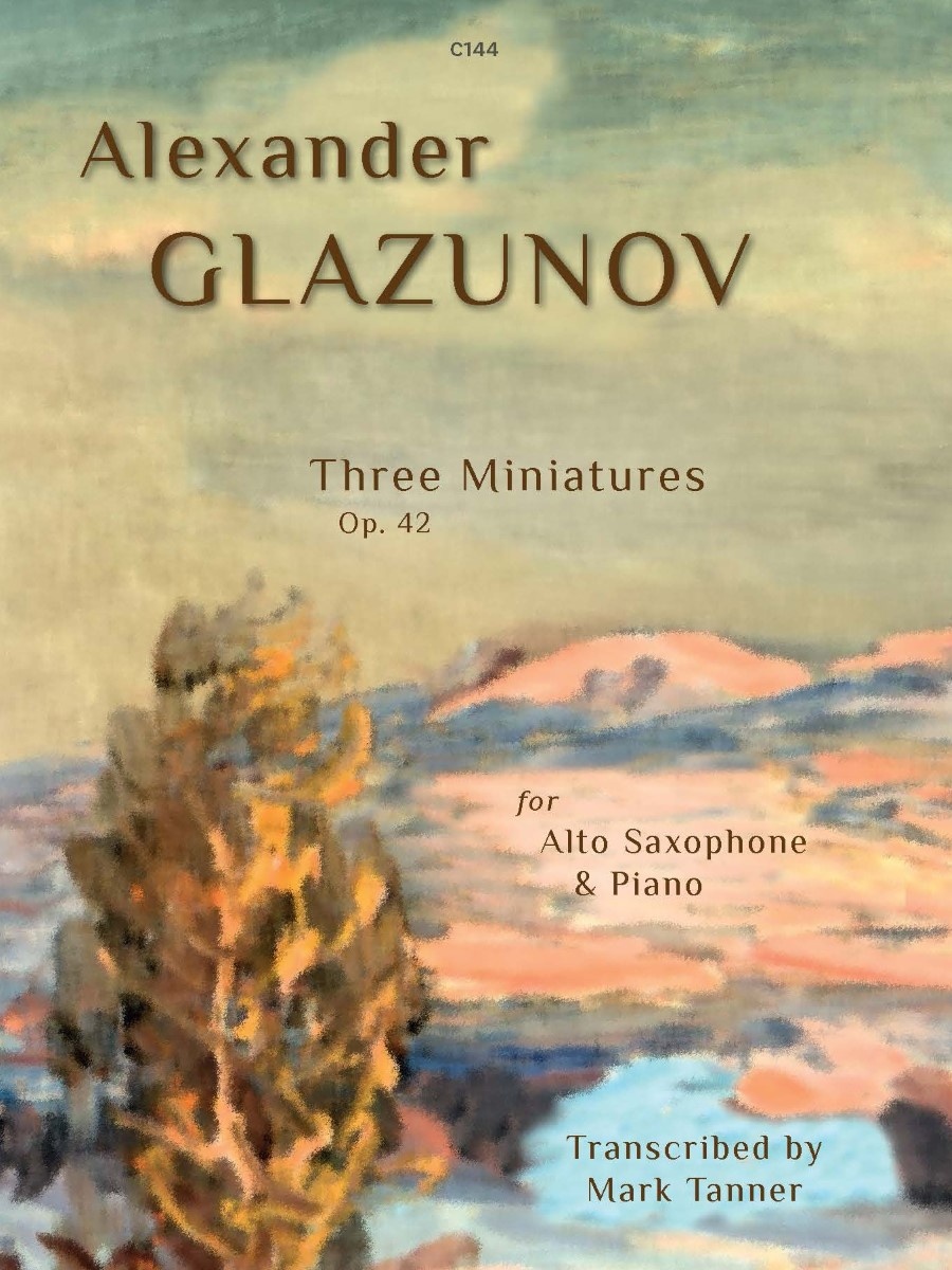 Three Miniatures Op. 42 arr. Alto Sax and Piano