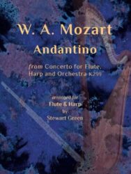 Andantino from Concerto for Flute & Harp K.266