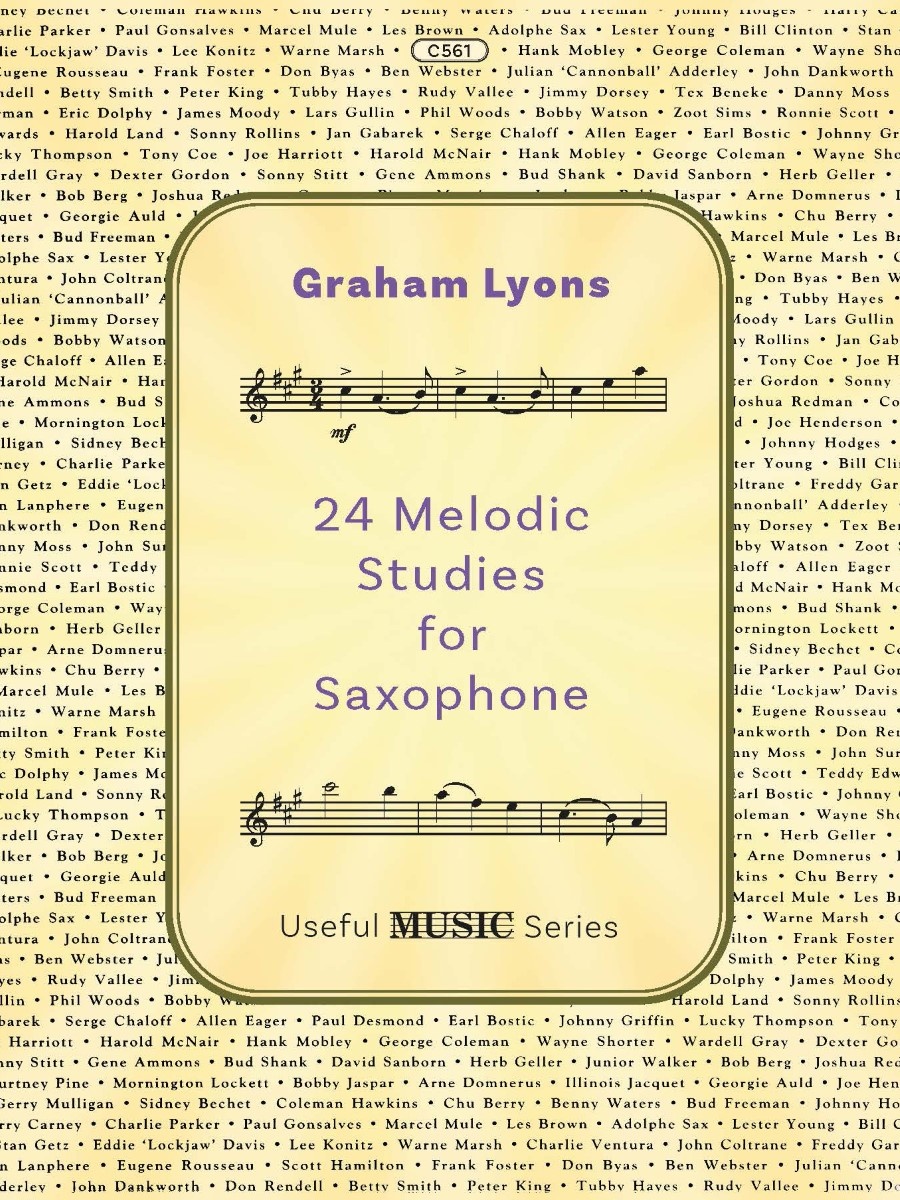 Twenty Four Melodic Studies for Saxophone