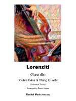 Gavotte for Double Bass and String Quartet