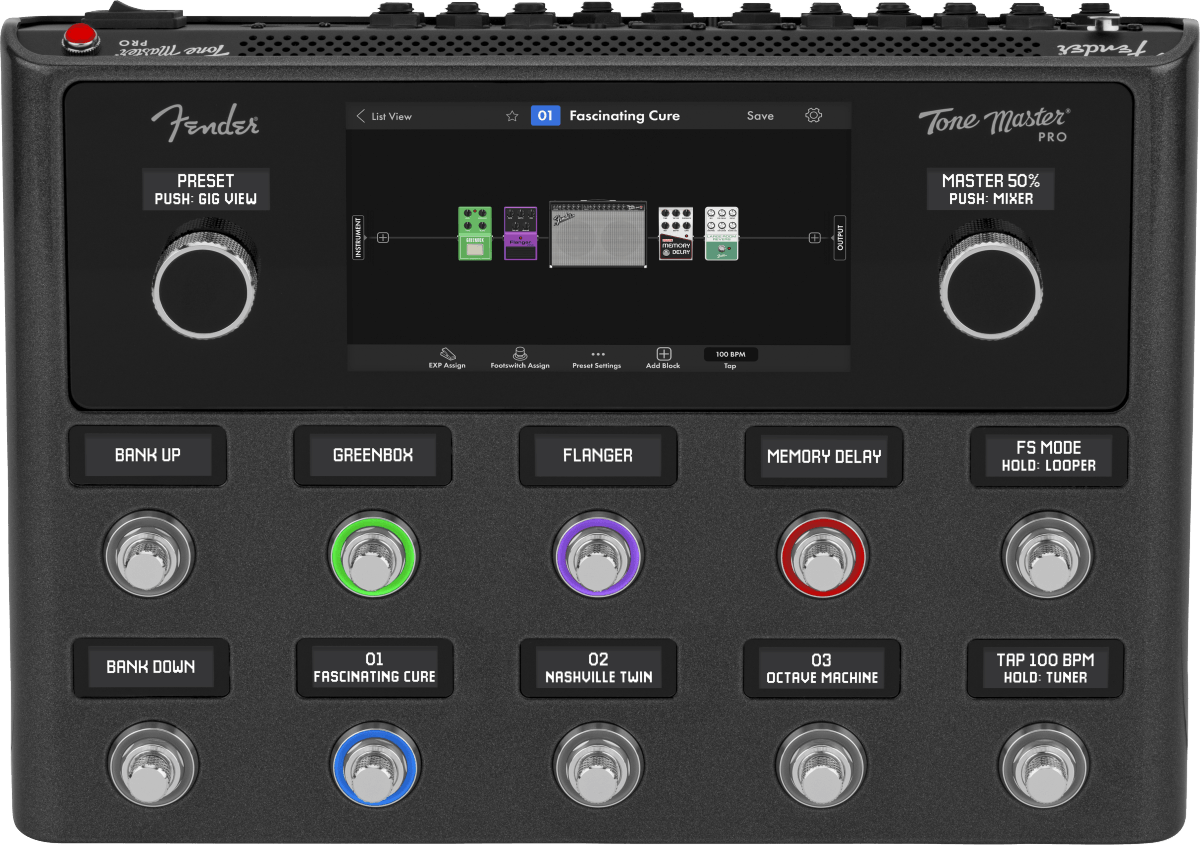 Fender Tone Master Pro Multi-Effects Guitar Workstation