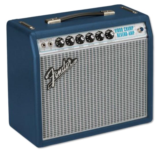 Fender 68' Custom Vibro Champ Reverb FSR Combo in Limited Edition Navy Blue