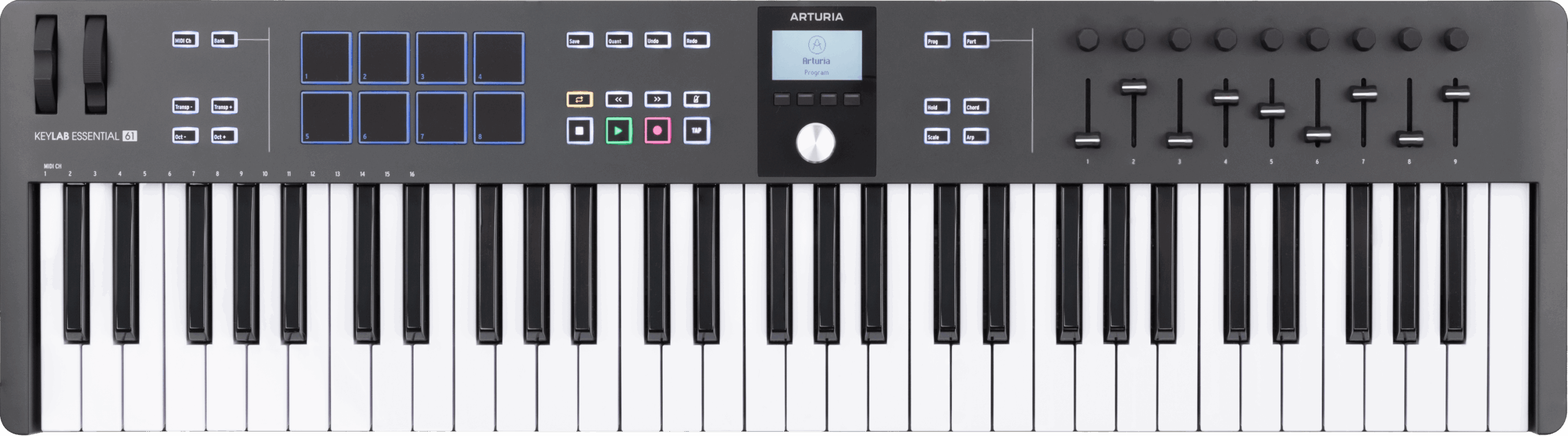 Arturia Keylab Essential 3 61-Note in Black