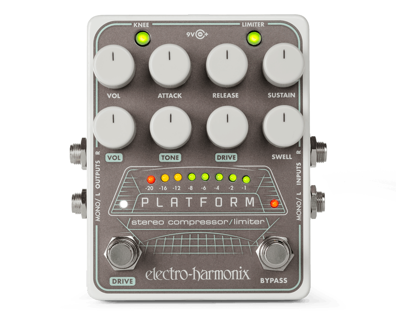 Electro Harmonix Platform Stereo Compressor Pedal