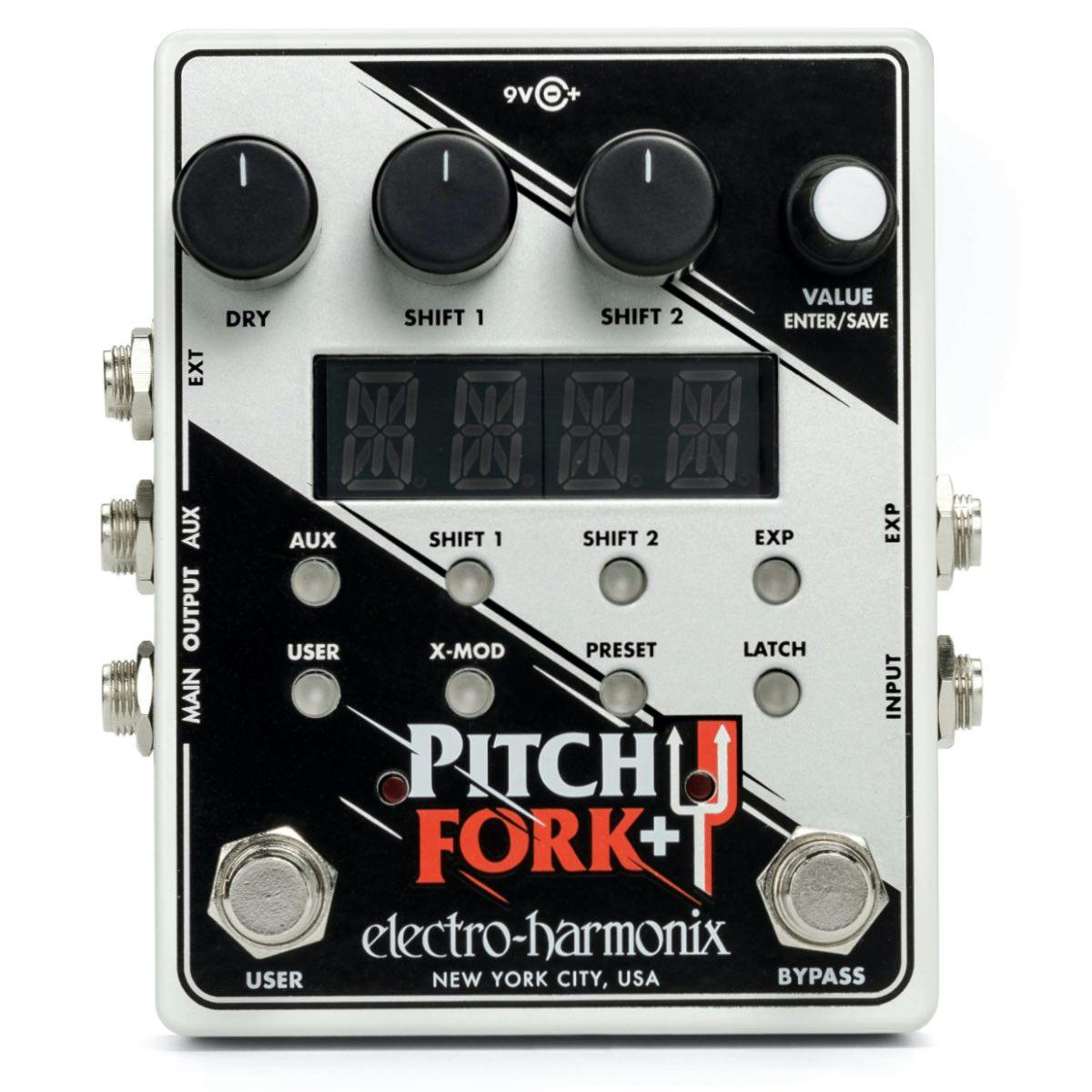 Electro-Harmonix Pitch Fork+ Polyphonic Pitch Shifter Pedal