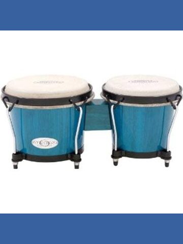 Toca 6" & 6Ã‚Â¾" Bongos in Bahama Blue