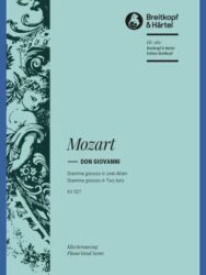 Don Giovanni K. 527 Vocal Score