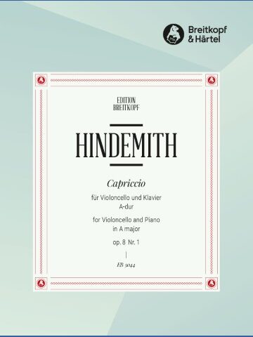 3 Pieces for Violoncello and Piano Op. 8