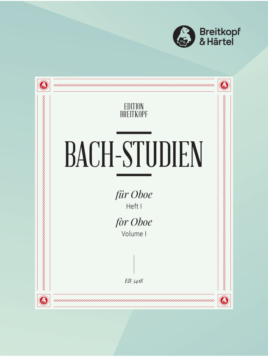 Bach-Studies for Oboe Volume 1