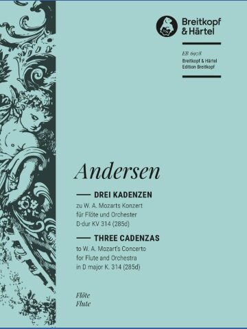 3 Cadenzas for Mozart's Flute Concerto No. 2 in D major K. 314 (285d)
