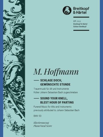 “Sound your knell, blest hour of parting”