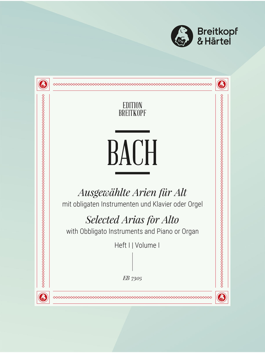 Selected Arias for Alto Vol. 1