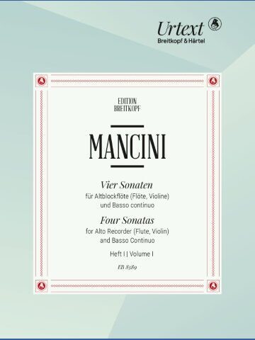 4 Sonatas Vol 1: C minor (III), A minor (IV)