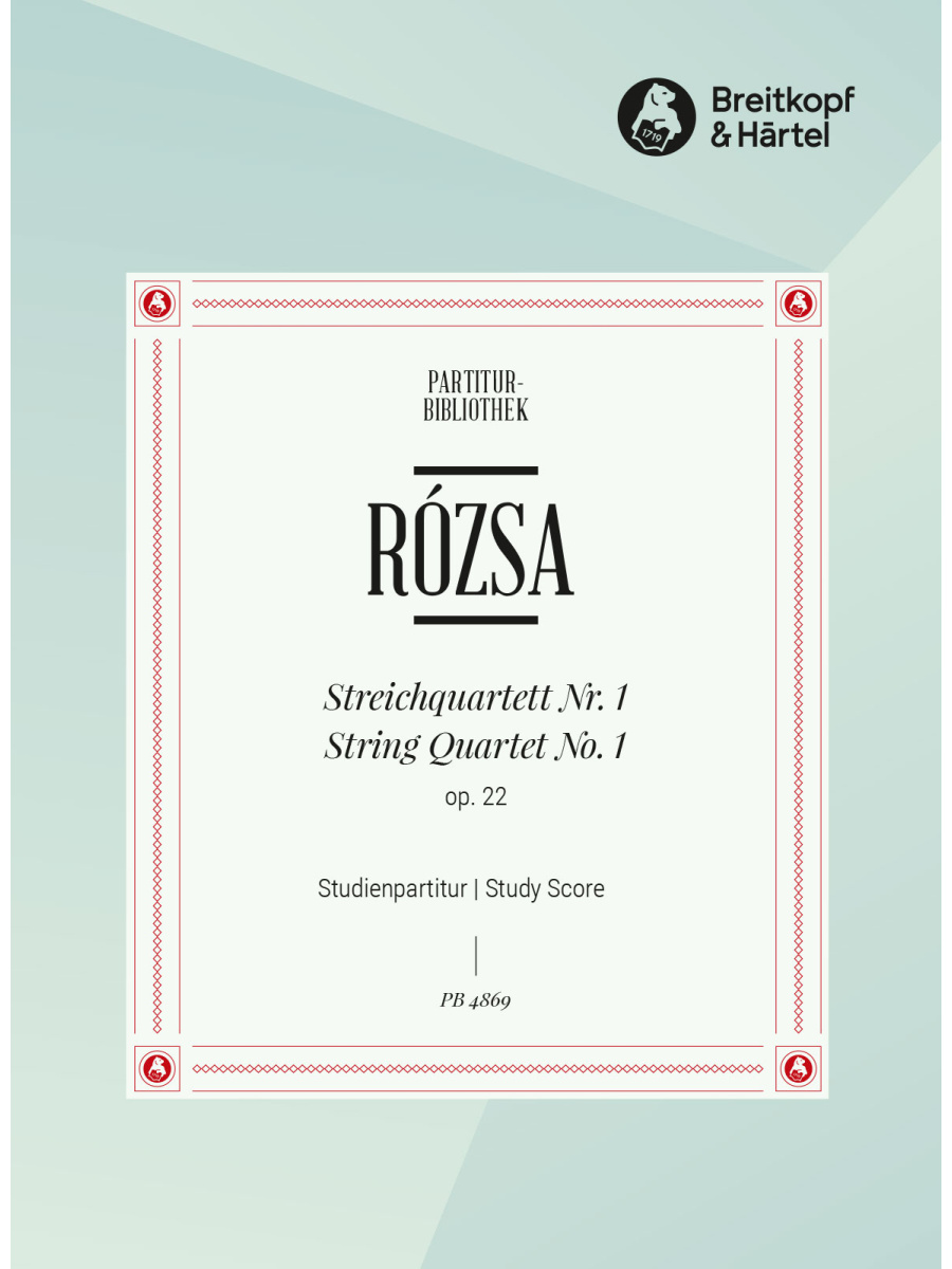 String Quartet No. 1 Op. 22