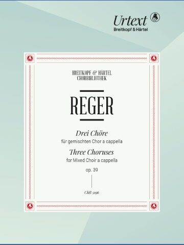 3 Choruses Op. 39