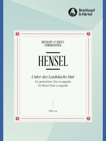 Unter des Laubdachs Hut