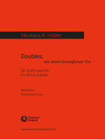 Doubles, mit einem beweglichen Ton