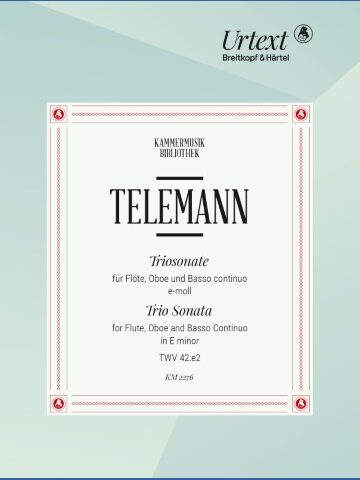 Trio Sonata in E minor TWV 42:e2