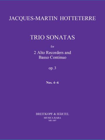 Trio Sonatas Op. 3
