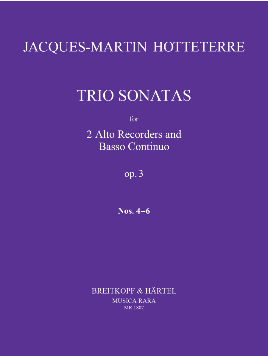 Trio Sonatas Op. 3