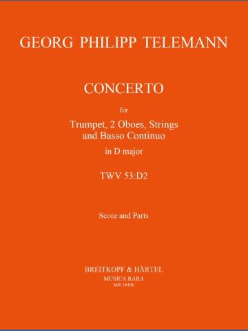 Concerto in D major TWV 53:D2