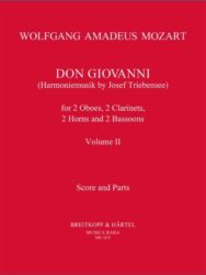 Don Giovanni K. 527 Vol 2 Harmoniemusik