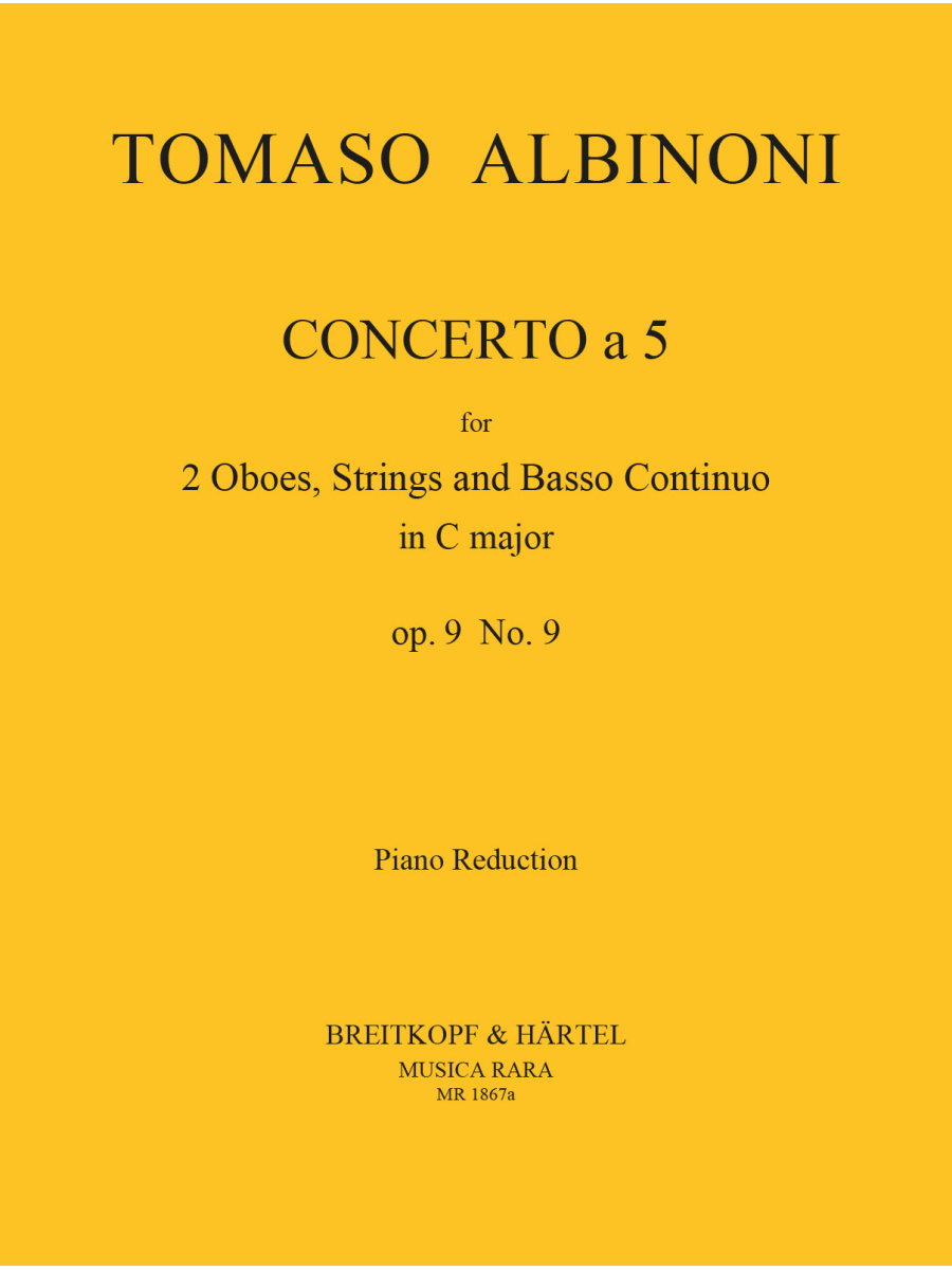 Concerto a 5 in C major Op. 9/9