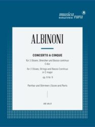 Concerto a 5 in C major Op. 9 No. 9