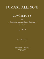 Concerto a 5 in F major Op. 9/3