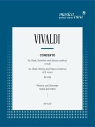 Concerto for Oboe in D minor RV454