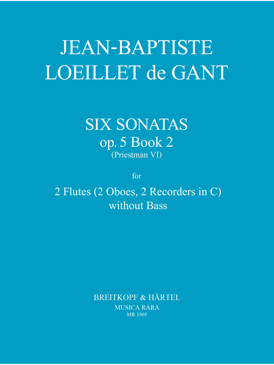 6 Sonatas from Op. 5 Vol. 2: No. 1 - 6