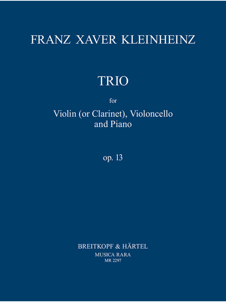 Trio in E flat major Op. 13