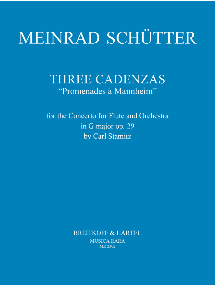 3 Cadenzas “Promenades à Mannheim”