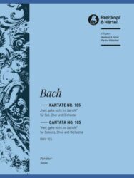 Cantata BWV 105 “Lord, enter not into judgement”