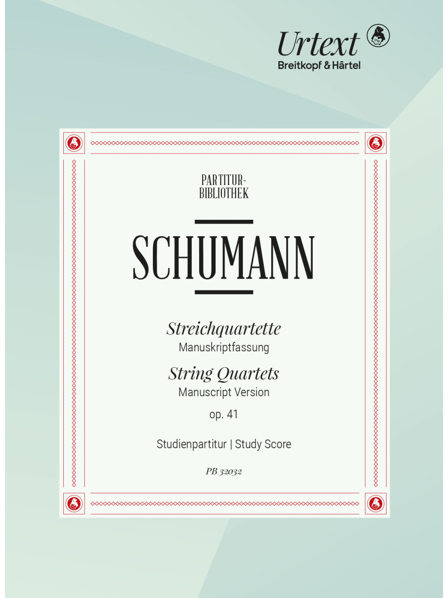 String Quartets Nos. 1–3 Op. 41