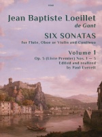 Six Sonatas Op. 5 Volume 1