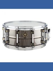 Tamburo Black Nickel Steel 14 x 6.5'' Snare Drum