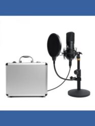 Maono USB-B Studio Desktop Condenser Microphone with Flight Case