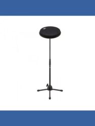 Meinl 12'' Marshmallow Practice Pad & Stand, Black