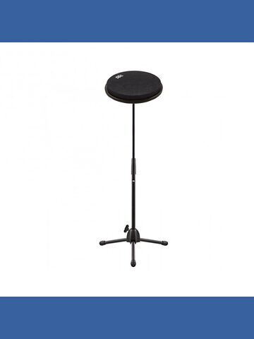 Meinl 12'' Marshmallow Practice Pad & Stand, Black