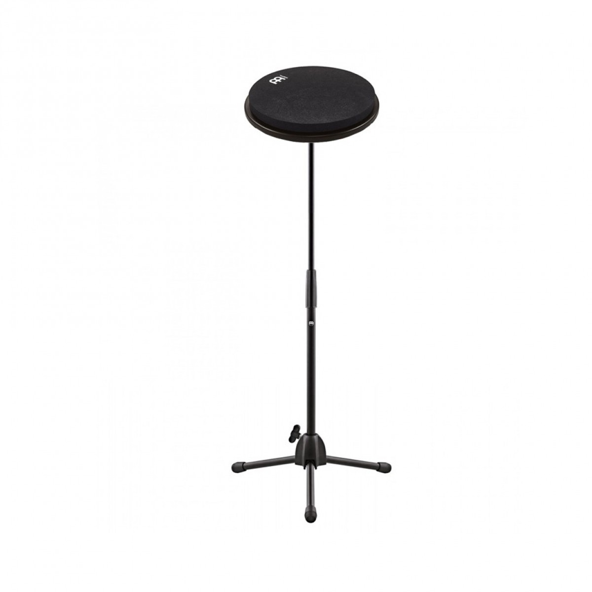 Meinl 12'' Marshmallow Practice Pad & Stand, Black