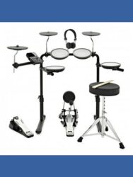 VISIONDRUM+ Electronic Drum Kit with Stool and Headphones