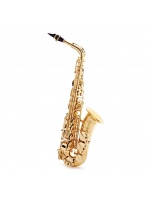 Selmer Paris Axos Alto Saxophone Outfit, Gold Lacquer