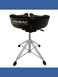 Ahead Spinal G Saddle Hydraulic Drum Throne with Base, Black