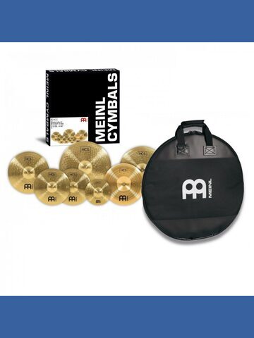 Meinl HCS Super 6 Cymbal Set & Standard Cymbal Bag