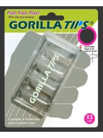 Gorilla Tips Clear Fingertip Protectors - Extra Small