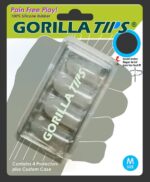Gorilla Tips Clear Fingertip Protectors - Medium
