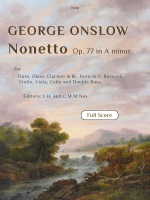 Nonet Op. 77 in A minor (Score)