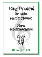 Hey Presto! for Violin Bk 2 Piano