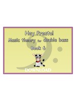 Music Theory for Double Bass Bk 6